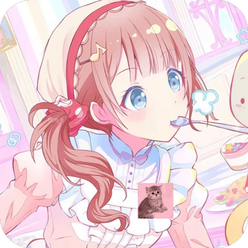 ❤ Стикер «Honami Mochizuki» для Telegram