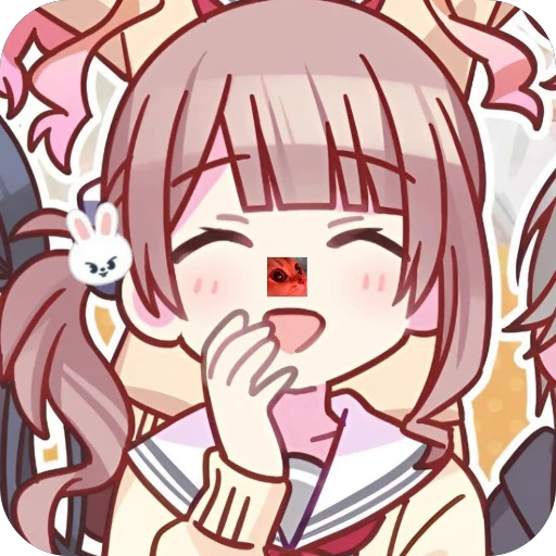 ❤ Стикер «Honami Mochizuki» для Telegram