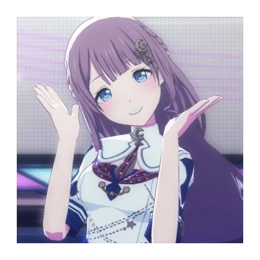 ❤ Стикер «Honami Mochizuki» для Telegram
