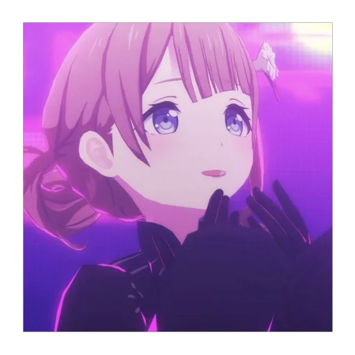 ❤ Стикер «Honami Mochizuki» для Telegram