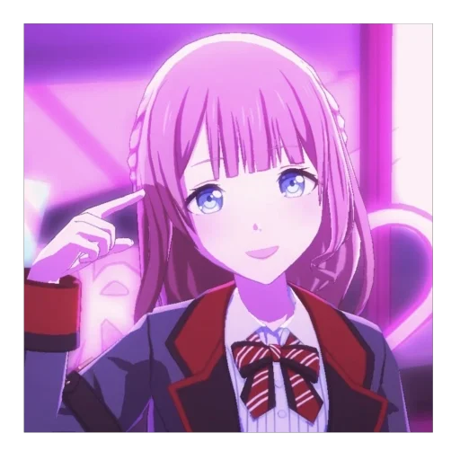 ❤ Стикер «Honami Mochizuki» для Telegram