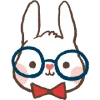 🤓 Эмодзи «Hondoni bunny» для Telegram