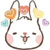 🥰 Эмодзи «Hondoni bunny» для Telegram