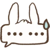 💬 Эмодзи «Hondoni bunny» для Telegram