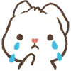 😭 Эмодзи «Hondoni bunny» для Telegram