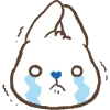 😭 Эмодзи «Hondoni bunny» для Telegram
