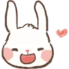 😍 Эмодзи «Hondoni bunny» для Telegram