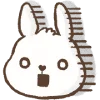 😱 Эмодзи «Hondoni bunny» для Telegram