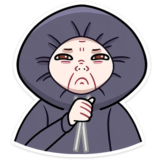 😶 Стикер «Хондратий» для Telegram