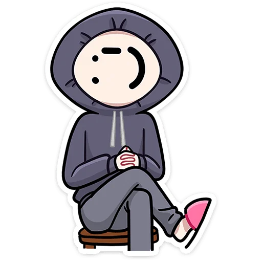 🙃 Стикер «Хондратий» для Telegram