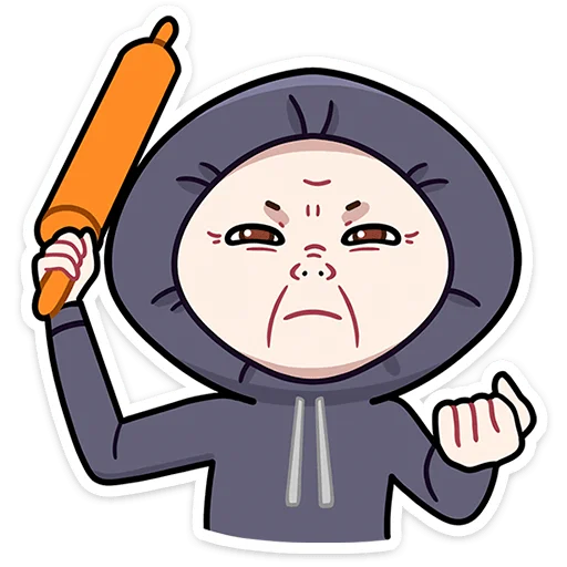 👊 Стикер «Хондратий» для Telegram