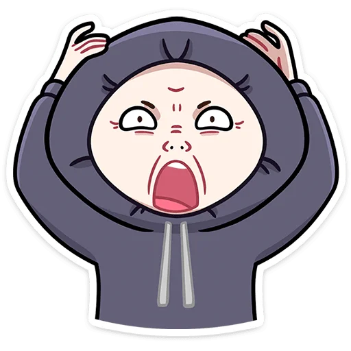 😱 Стикер «Хондратий» для Telegram