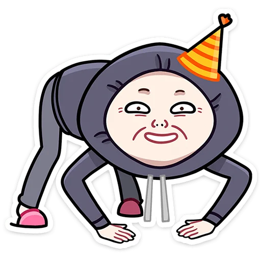 🥳 Стикер «Хондратий» для Telegram