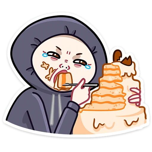 🍰 Стикер «Хондратий» для Telegram