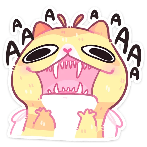 👹 Стикер «Куси» для Telegram