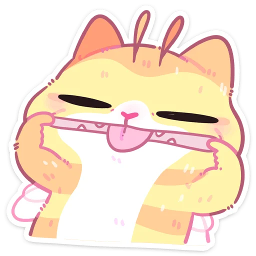😛 Стикер «Куси» для Telegram
