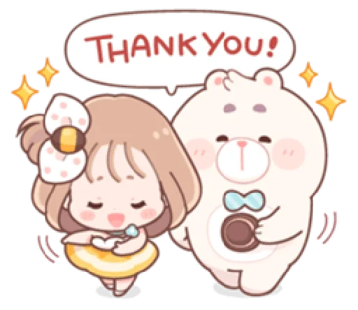😊 Стикер «Honey & Bear» для Telegram