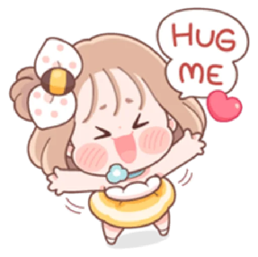 🤗 Стикер «Honey & Bear» для Telegram