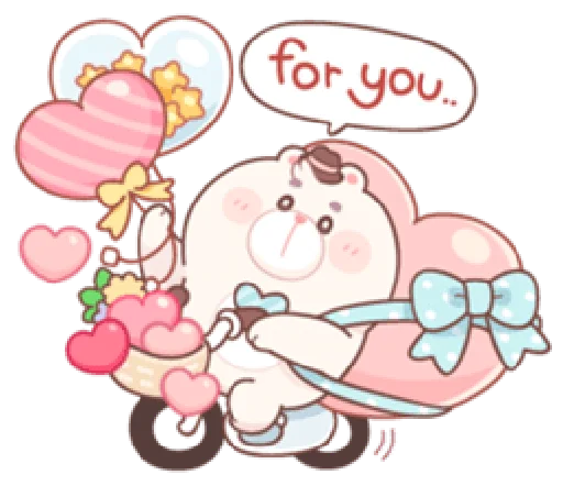 🎁 Стикер «Honey & Bear» для Telegram