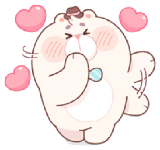 🥰 Стикер «Honey & Bear» для Telegram