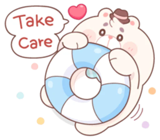 😚 Стикер «Honey & Bear» для Telegram