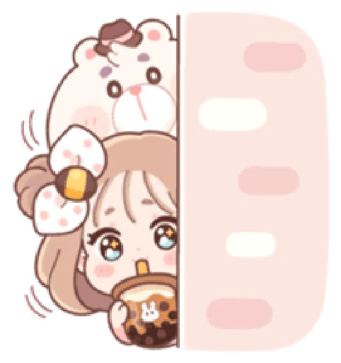 😶 Стикер «Honey & Bear» для Telegram