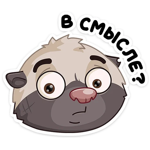 😳 Стикер «Медоед Хоня» для Telegram