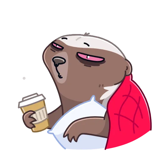 ☕️ Стикер «Honey Badger» для Telegram