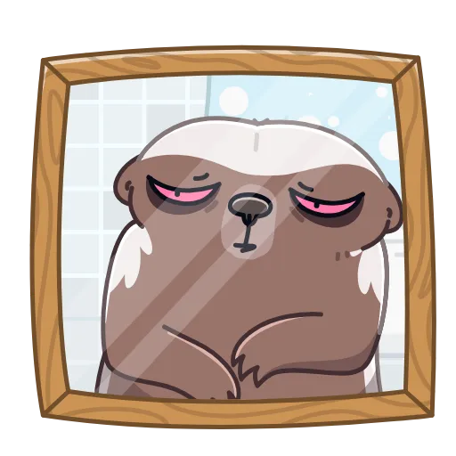 😨 Стикер «Honey Badger» для Telegram
