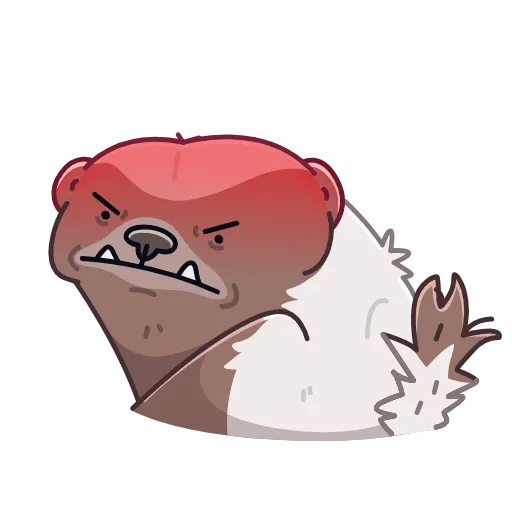 😠 Стикер «Honey Badger» для Telegram