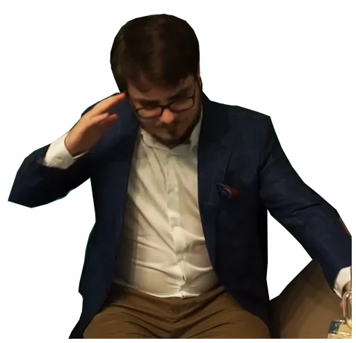 🥴 Стикер «Maddyson» для Telegram