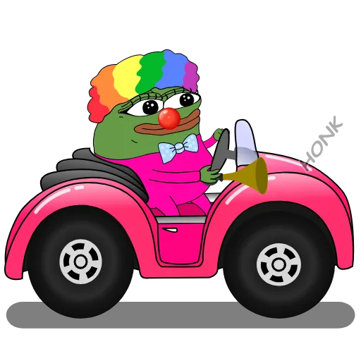 🚗 Стикер «Honka 2» для Telegram