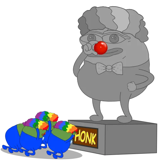 Стикер 28 Honka emojis