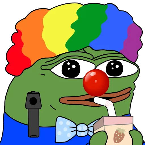 Стикерпак Modified pepe для Telegram