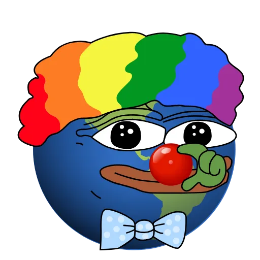 🌎 Стикер «Modified pepe» для Telegram