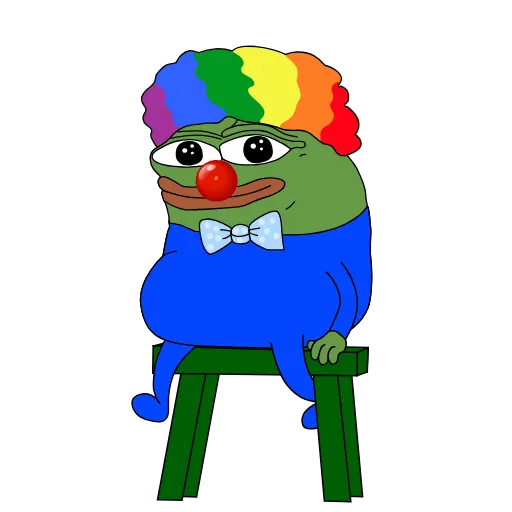 🪑 Стикер «Modified pepe» для Telegram