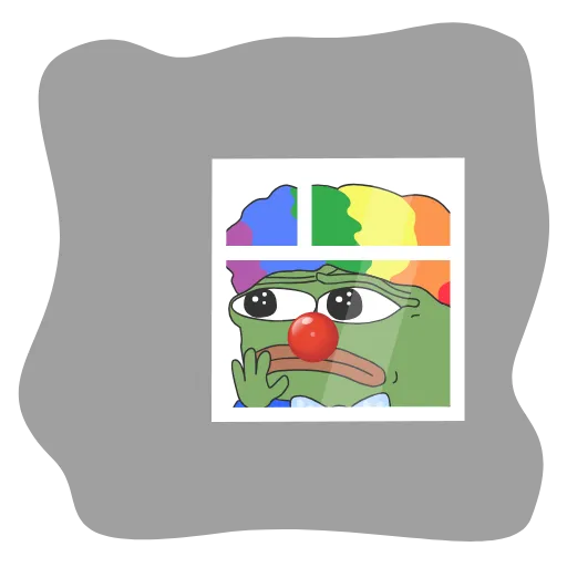 😰 Стикер «Honka_old» для Telegram