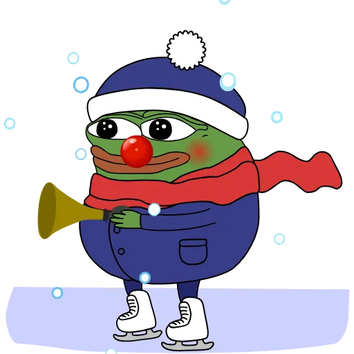 ⛸ Стикер «Honka_old» для Telegram