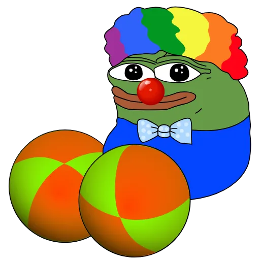 🤡 Стикер «HONKA CYBERPUNK EDITION» для Telegram