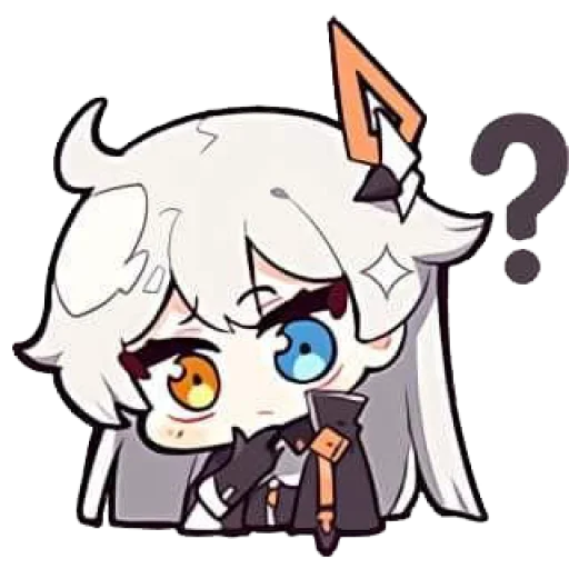 🤔 Стикер «Honkai Impact 3rd Chibi» для Telegram