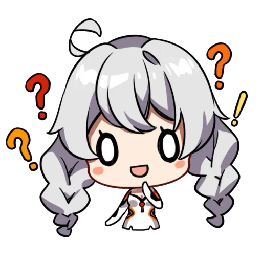 ❓ Стикер «Honkai Impact 3rd Chibi» для Telegram