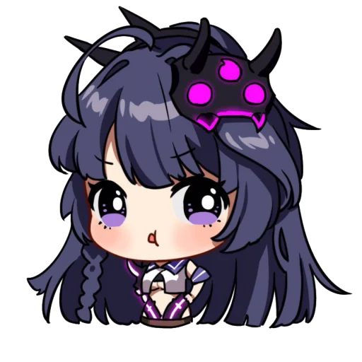 😣 Стикер «Honkai Impact 3rd Chibi» для Telegram