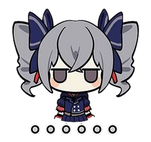 😶 Стикер «Honkai Impact 3rd Chibi» для Telegram