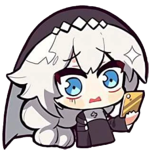 😨 Стикер «Honkai Impact 3rd Chibi» для Telegram
