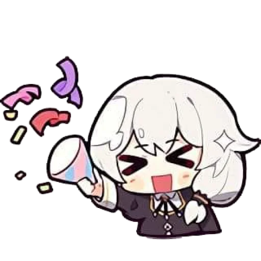 🎉 Стикер «Honkai Impact 3rd Chibi» для Telegram