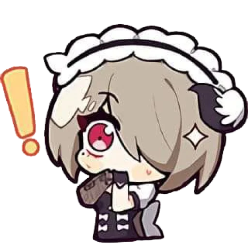😮 Стикер «Honkai Impact 3rd Chibi» для Telegram