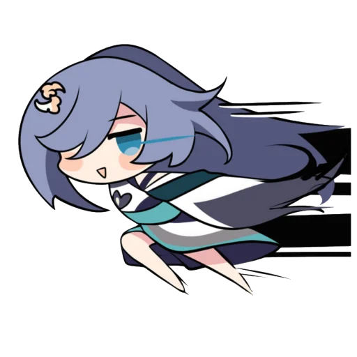 🏃‍♀️ Стикер «Honkai Impact 3rd Chibi» для Telegram