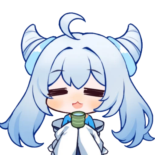 🍵 Стикер «Honkai Impact 3rd Chibi» для Telegram