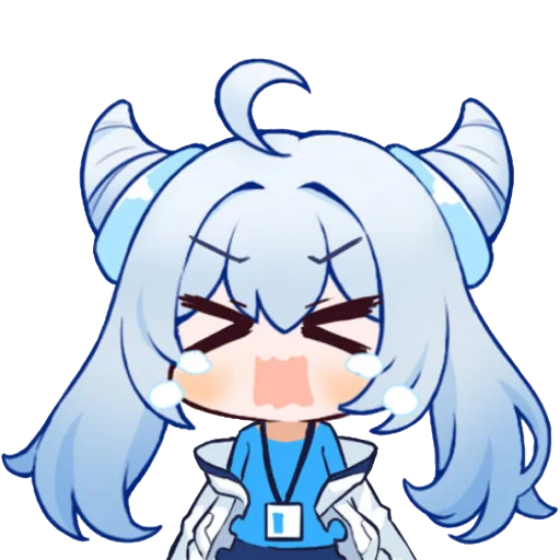 😭 Стикер «Honkai Impact 3rd Chibi» для Telegram