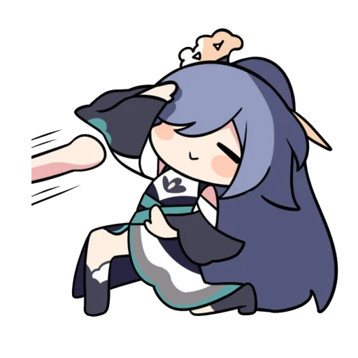 👊 Стикер «Honkai Impact 3rd Chibi» для Telegram